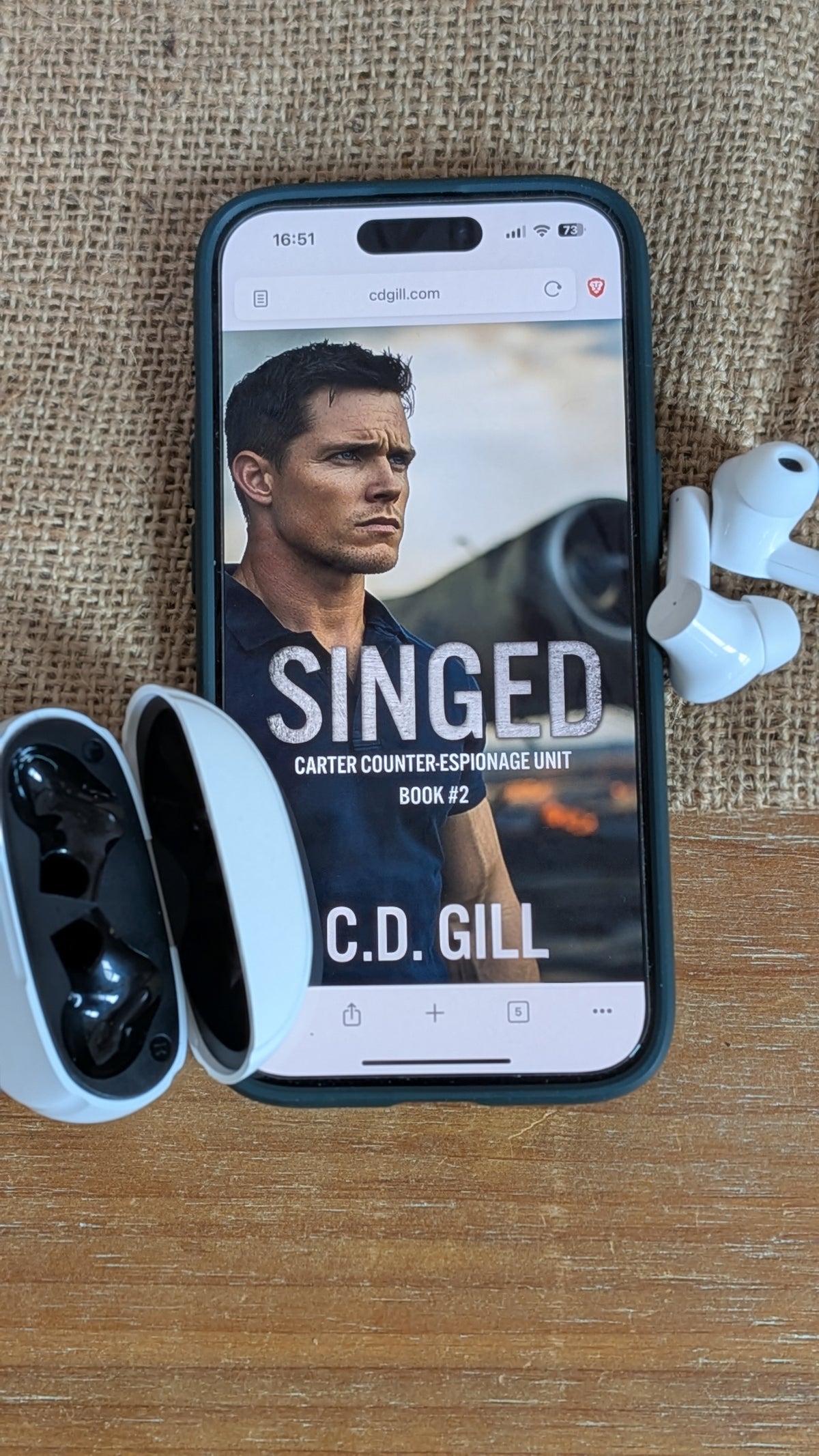 Singed: Book 2 (Audiobook)